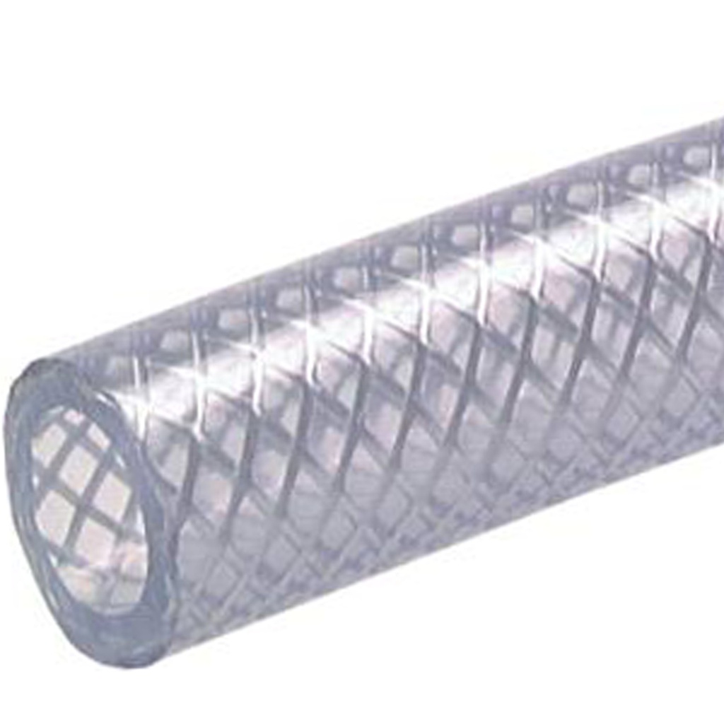 PVC-Universal-Flüssigkeitsschlauch 10x16 mm 25 m Klar Farbe lebensmittelecht