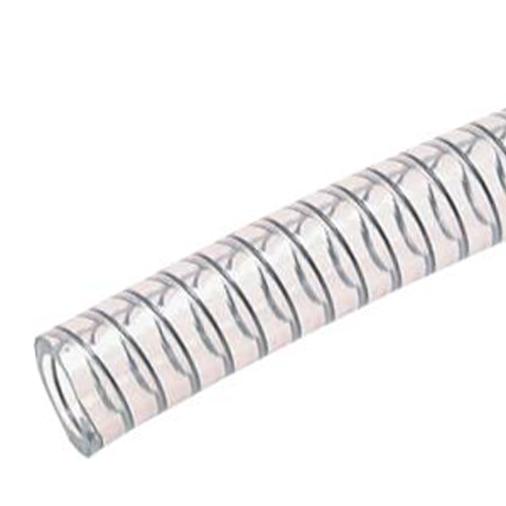 PVC pressure and suction hose 10 mm (ID) 1 m food-grade