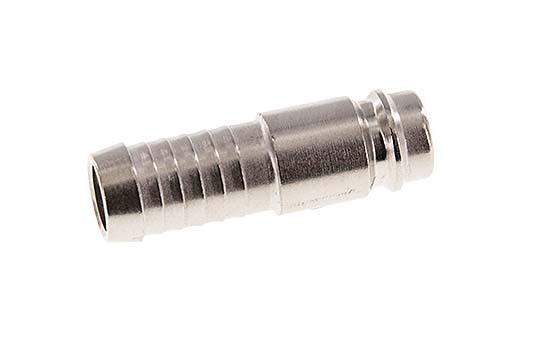 Acier trempé DN 10 Air Coupling Plug 13 mm Hose Pillar