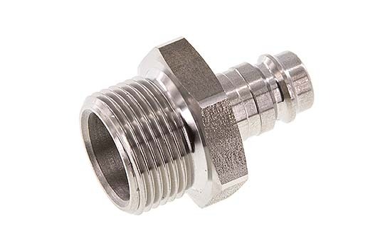 Stainless steel DN 10 Air Coupling Plug G 3/4 inch Male