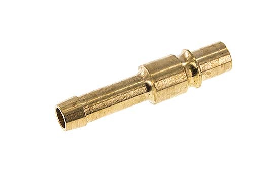 Brass DN 12 Air Coupling Plug 13 mm Hose Pillar