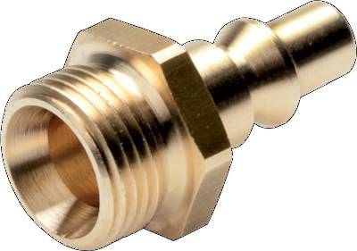 Laiton DN 5.5 (Orion) Air Coupling Plug G 1/4 inch Male