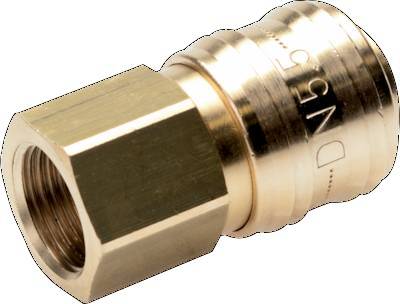 Brass DN 5.5 (Orion) Air Coupling Socket G 1/4 inch Female