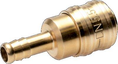 Brass DN 5.5 (Orion) Air Coupling Socket 10 mm Hose Pillar