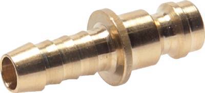 Brass DN 5 Black Air Coupling Plug 6 mm Hose Pillar