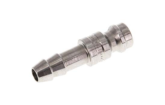 Edelstahl 306L DN 5 Luftkupplungsstecker 6 mm Schlauchpfeiler