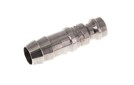 Edelstahl 306L DN 5 Luftkupplungsstecker 9 mm Schlauchpfeiler