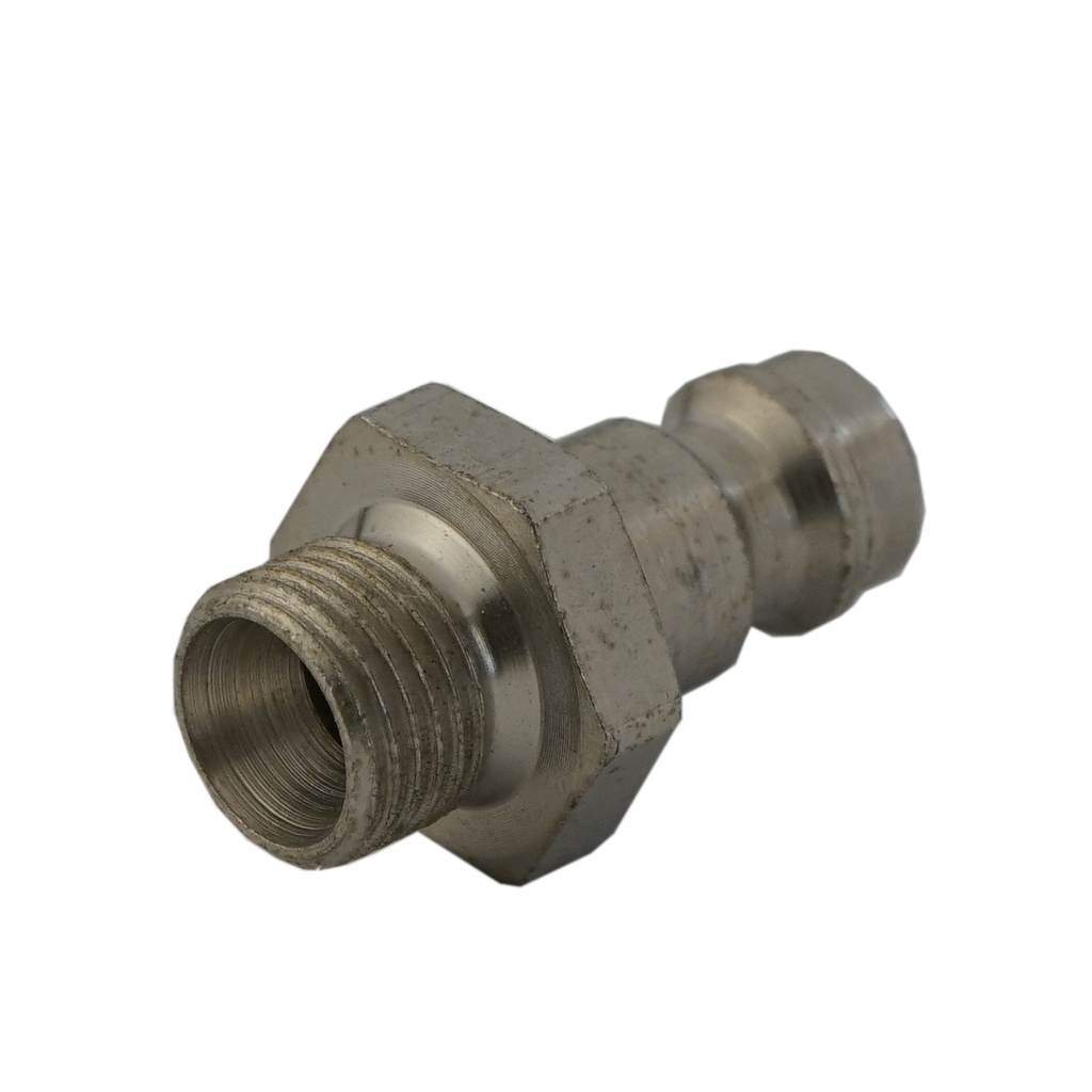 Stainless steel DN 5 Air Coupling Plug G 1/4 inch Male