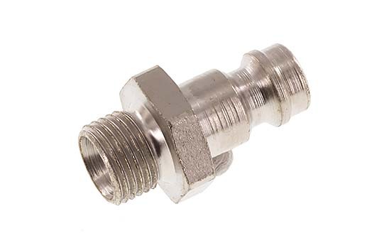 Hardened steel DN 5 Air Coupling Plug G 1/8 inch Male