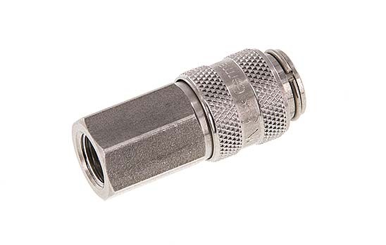 Stainless steel DN 5 Air Coupling Socket G 1/8 inch Female