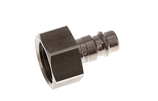 Stainless steel DN 7.2 (Euro) Air Coupling Plug G 1/2 inch Female