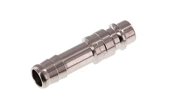 Stainless steel DN 7.2 (Euro) Air Coupling Plug 10 mm Hose Pillar