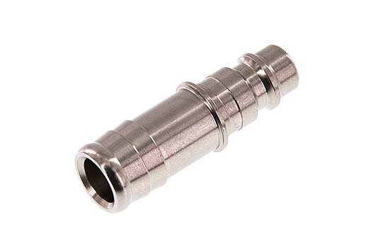 Stainless steel DN 7.2 (Euro) Air Coupling Plug 13 mm Hose Pillar