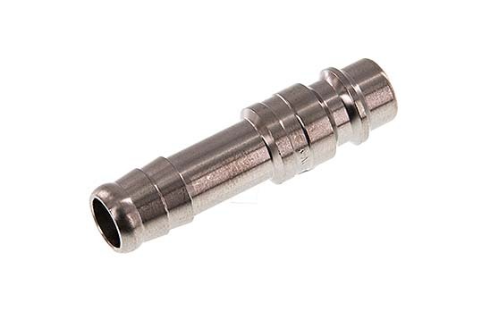 Stainless steel DN 7.2 (Euro) Air Coupling Plug 9 mm Hose Pillar