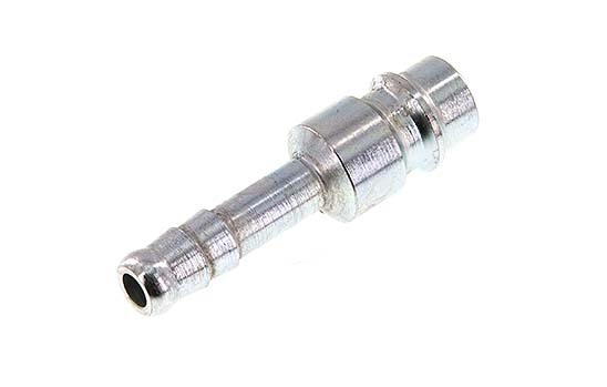 Hardened steel DN 7.2 (Euro) Air Coupling Plug 6 mm Hose Pillar