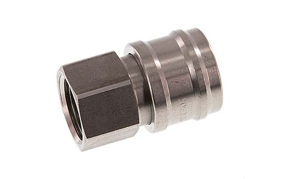 Stainless steel DN 7.2 (Euro) Air Coupling Socket G 1/2 inch Female