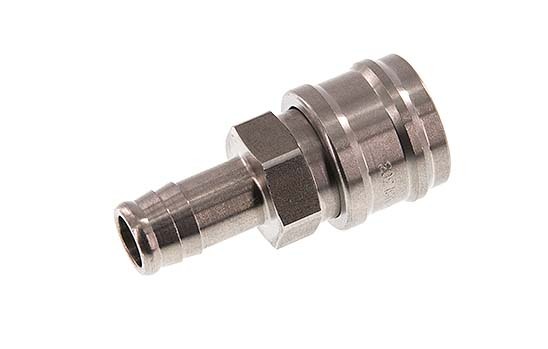 Acero inoxidable DN 7.2 (Euro) Enchufe de anclaje de aire 13 mm Pilar de manguera