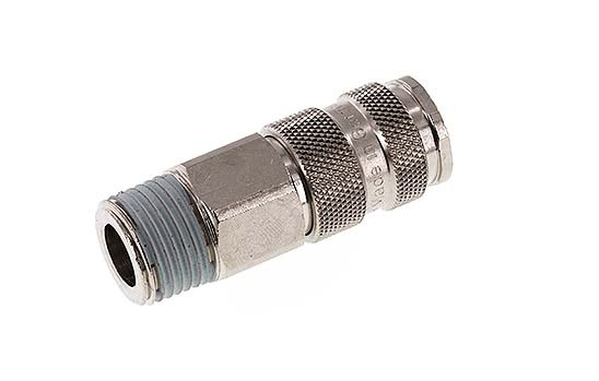 Hardened steel DN 7.8 Air Coupling Socket R 1/2 inch Male