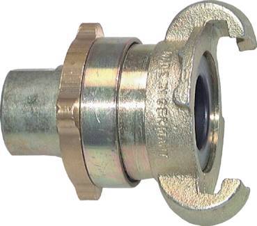 Gusseisen DN 10 DIN 3238 Klauenkupplung G 3/8'' Innengewinde