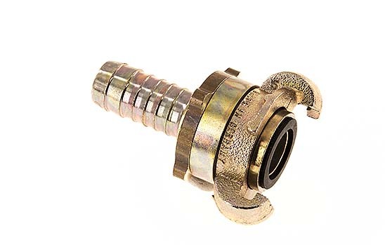 Cast Iron DN 15 DIN 3238 Twist Claw Coupling 19 mm (3/4'') Hose Barb