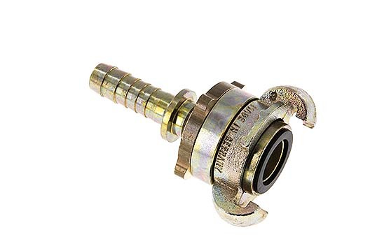 Cast Iron DN 10 DIN 3238 Twist Claw Coupling 13 mm (1/2'') Hose Barb Collar