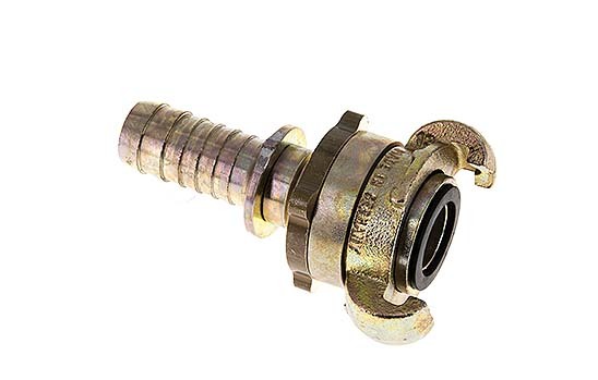 Cast Iron DN 15 DIN 3238 Twist Claw Coupling 19 mm (3/4'') Hose Barb Collar