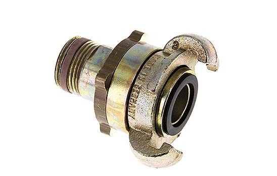 Fonte DN 17 DIN 3238 Accouplement à griffes G 3/4'' mâle