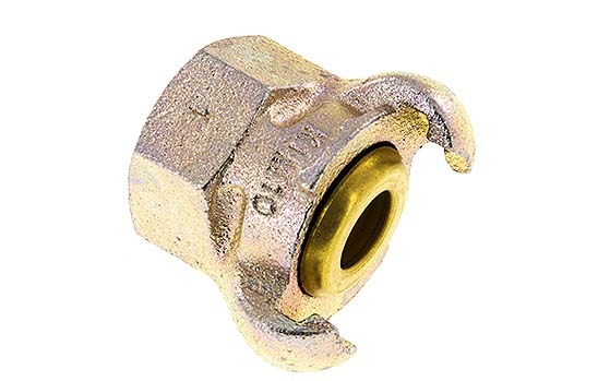 Cast Iron DN 17 DIN 3489 Twist Claw Coupling Rp 1'' Female