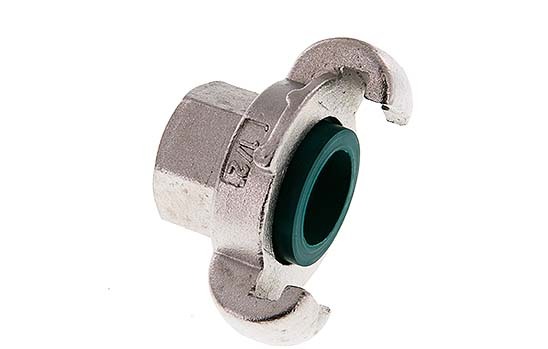 Acero inoxidable DN 19 DIN 3489 Acoplamiento de garras giratorias Rp 1/2'' hembra