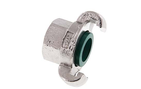 Acero inoxidable DN 20 DIN 3489 Acoplamiento de garras giratorias Rp 3/4'' hembra