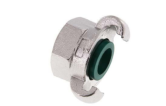 Acero inoxidable DN 20 DIN 3489 Acoplamiento de garras giratorias Rp 1'' hembra