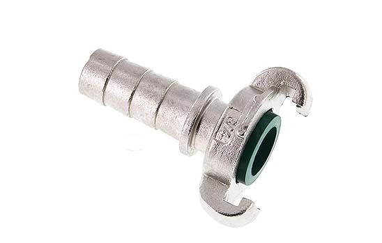 Stainless Steel DN 15 DIN 3489 Twist Claw Coupling 19 mm (3/4'') Hose Barb