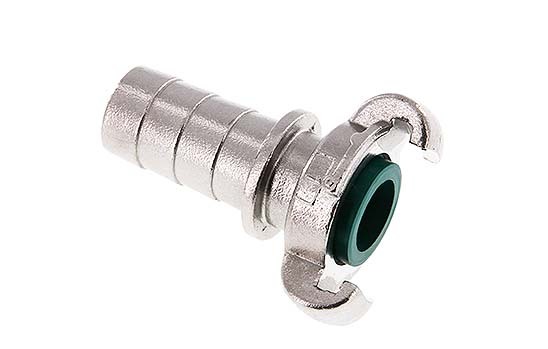 Acero inoxidable DN 20 DIN 3489 Acoplamiento de garras giratorias Barra de manguera de 25 mm (1'')