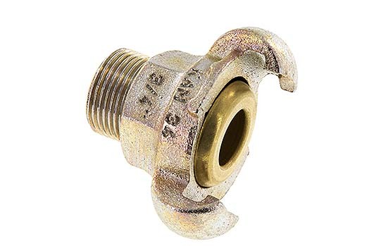 Cast Iron DN 17 DIN 3489 Twist Claw Coupling G 3/4'' Male