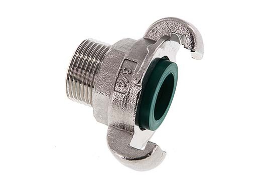 Acero inoxidable DN 19 DIN 3489 Acoplamiento de garras giratorias G 3/4'' Macho