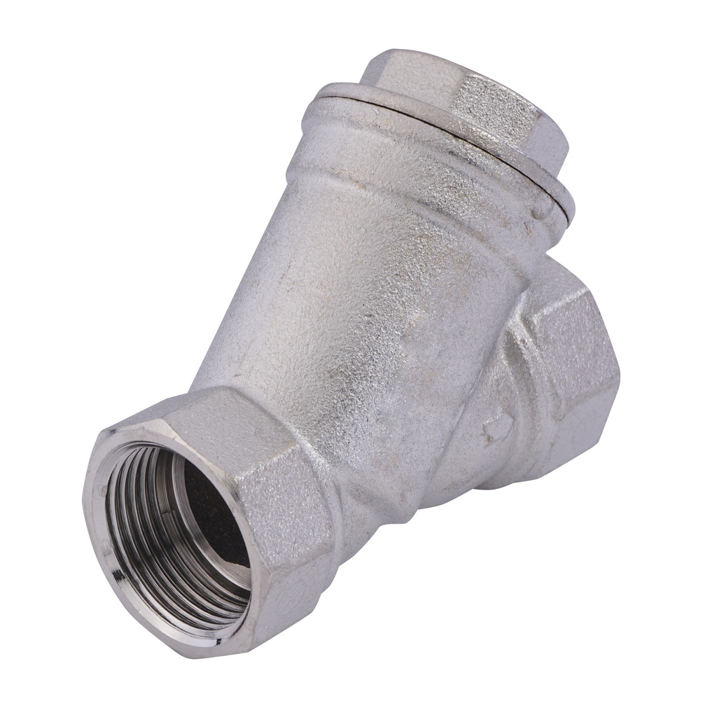 G1 1/2'' Filtre en Y 0.5mm Laiton Nickelé NBR 20bar