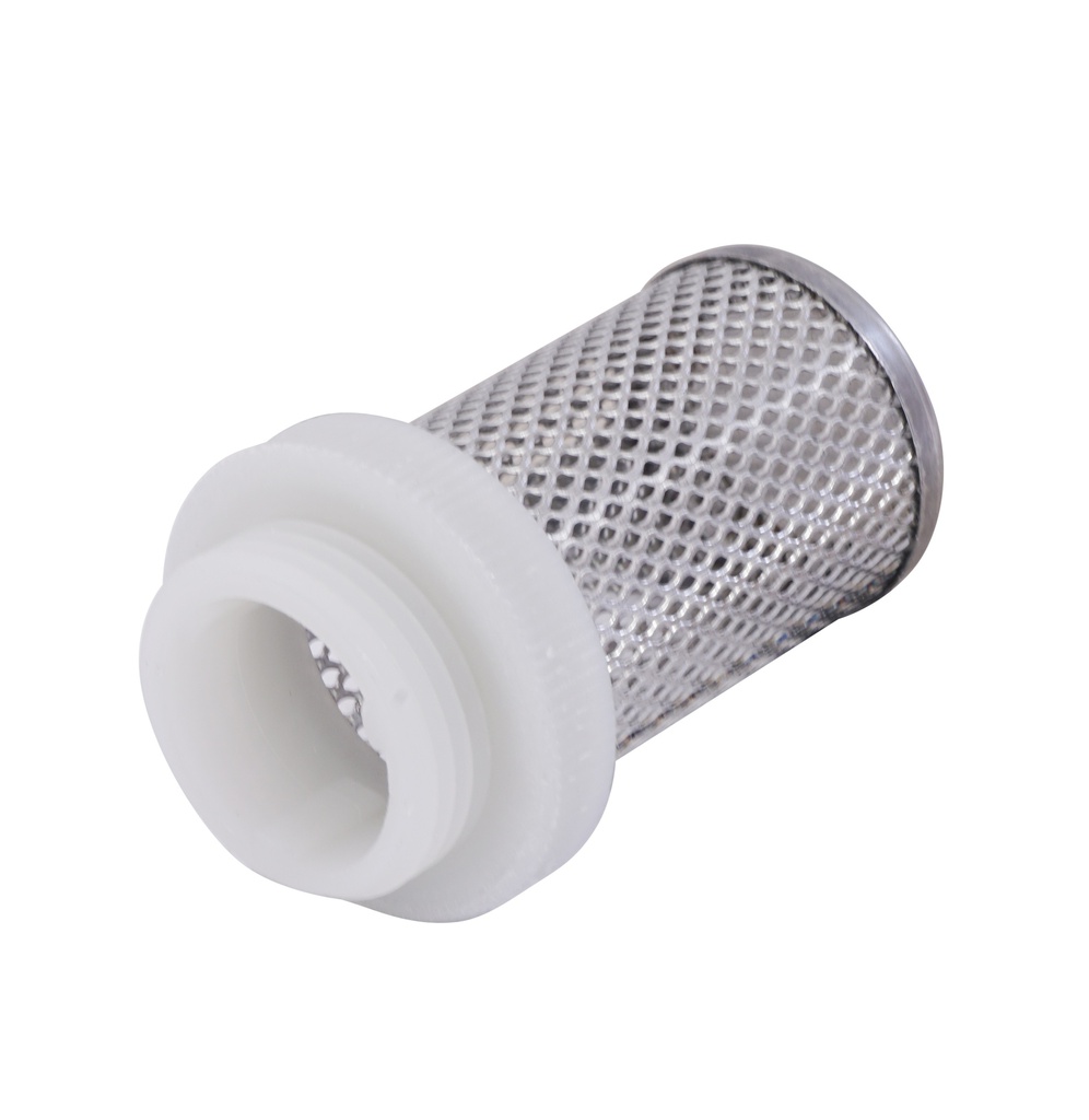 G 1/2'' Stainless steel/nylon Suction Strainer 1.2 mm Mesh