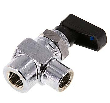 G 1/8 Inch Compact 2-Way Right Angle Brass Ball Valve