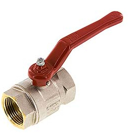 G 1 inch Compact 2-Way Brass Ball Valve