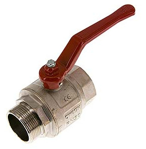 Male To Female G/G 1-1/2 inch Short Design 2-Way Brass Ball Valve