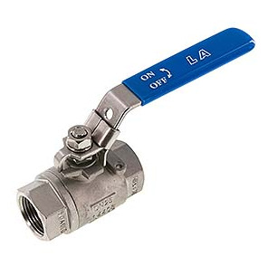 G 1 inch 2-Way Stainless Steel Ball Valve