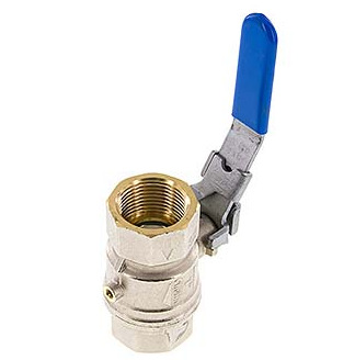 G 1 inch Vented Brass Ball Valve