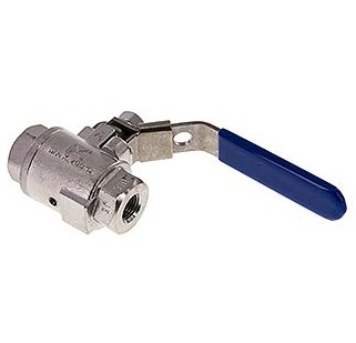 G 1/4 inch Vented Stainless Steel Ball Valve