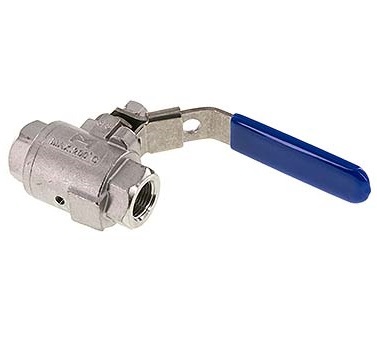 G 3/8 inch Vented Stainless Steel Ball Valve