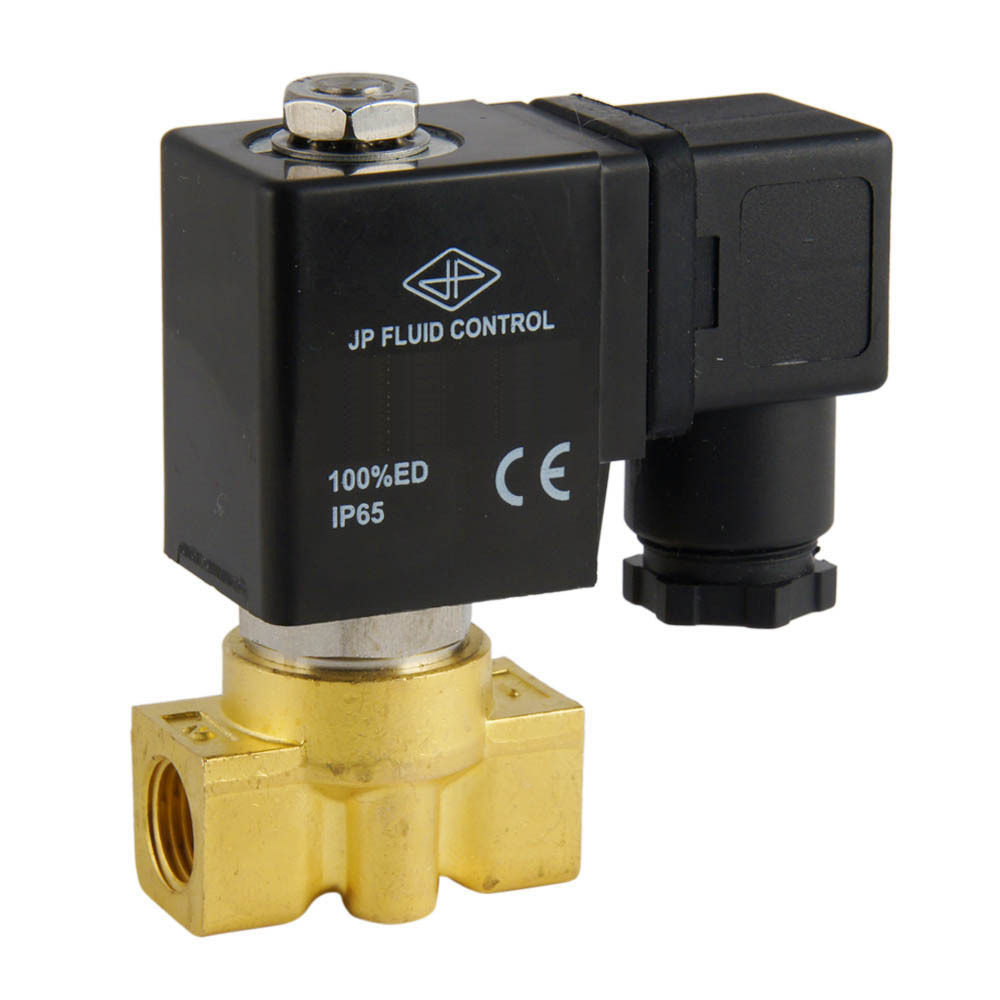 Solenoid Valve ST-DA 1/4'' brass EPDM 0 bar (without coil)