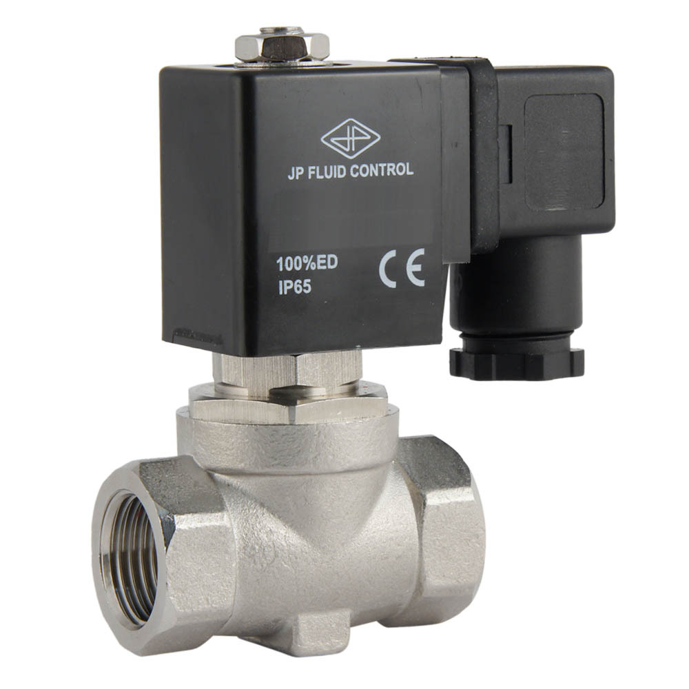 Solenoid Valve ST-SA 1/2'' stainless steel FKM 0 bar (without coil)