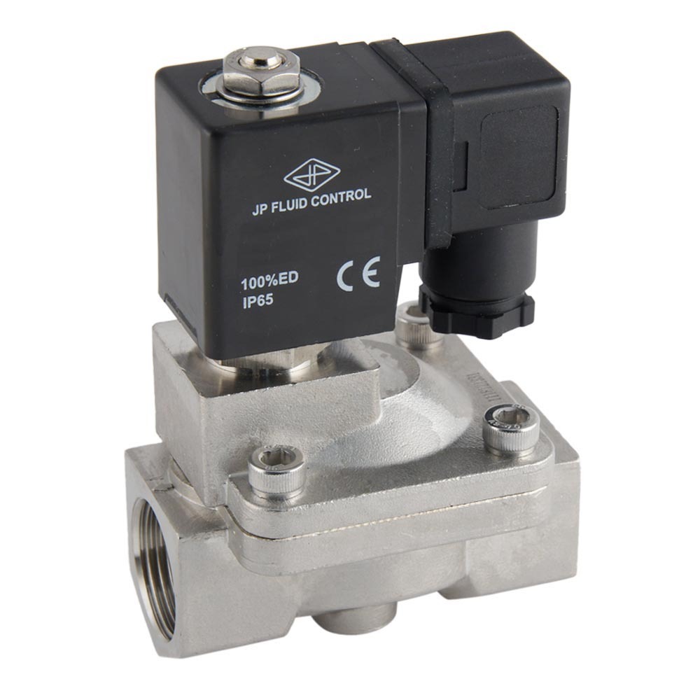 Solenoid Valve ST-IA 3/4'' stainless steel FKM 0,5 bar (without coil)