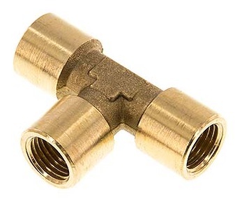 G 1/2'' Brass Tee 16 Bar