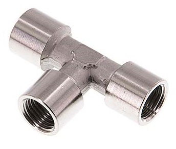 G 1/2'' Tee de acero inoxidable 150 Bar