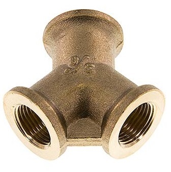 Rp 3/8'' Brass Y-Piece 16 Bar